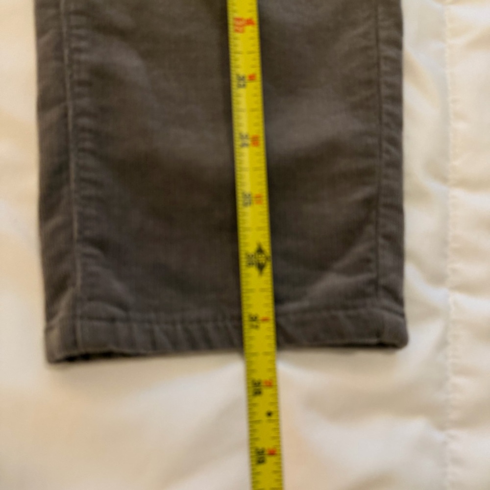 LOFT Women's Corduroy Straight Leg Jeans - Gray - Picture 8 of 9